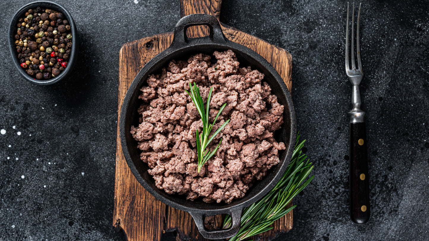 Premium Ground Beef 25 lb.