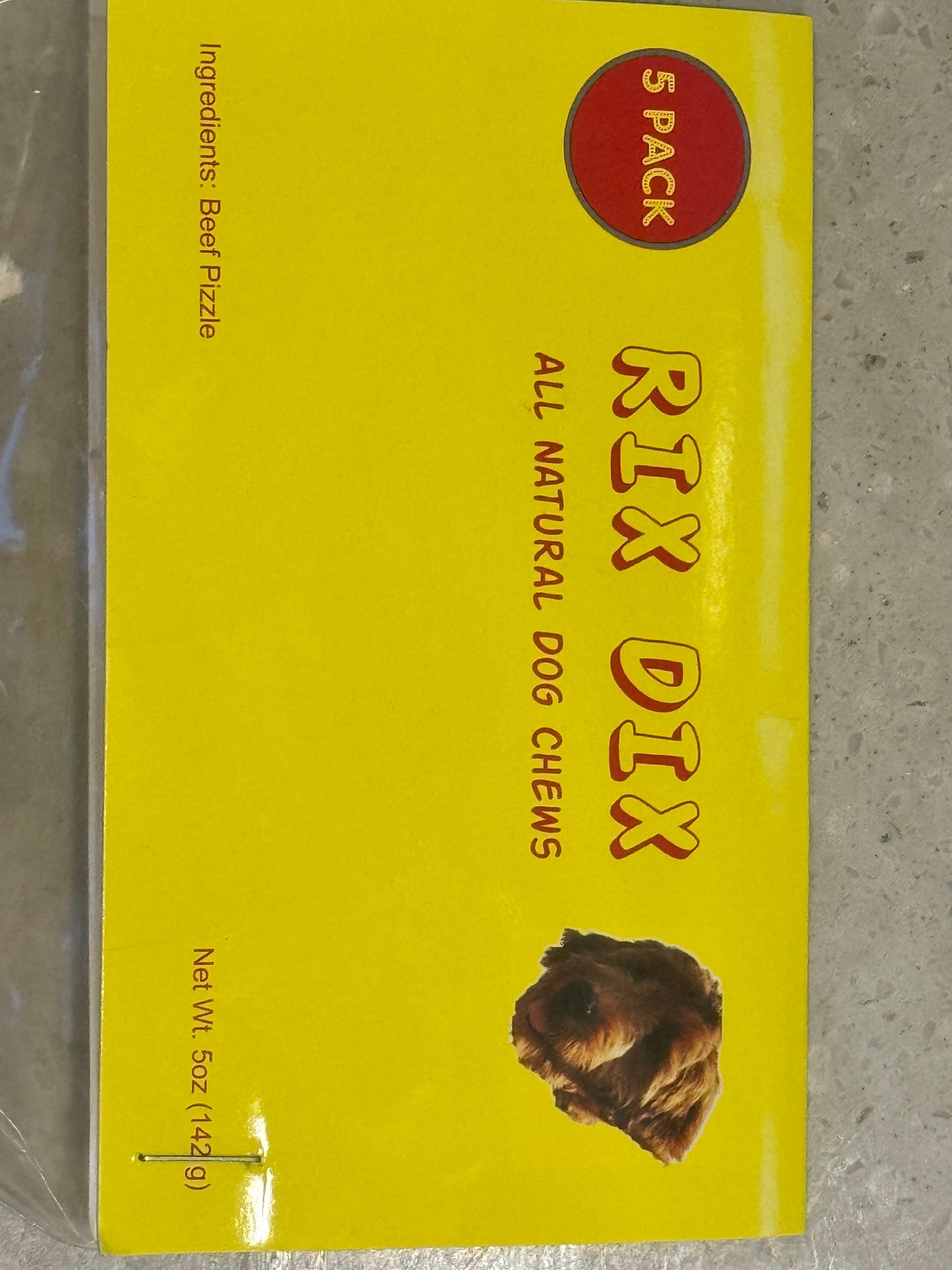Beef Pizzle Dog Chews